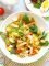 Salad with fusilli vegetable