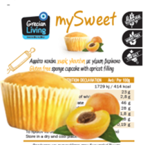 Muffin with apricot filling 60gr