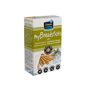 Gluten free breadsticks – Granulated salt & Rosemary 42gr