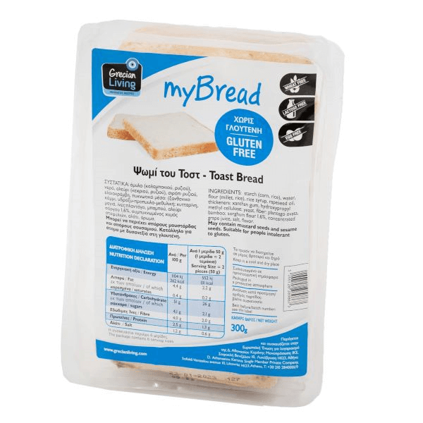 GRECIAN LIVING Toast bread